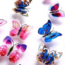 PheiLa – veilleuse LED colorée en forme de papillon, alimentée par électron, autocollants décoratifs pour mariage, petits cadeaux pour enfants