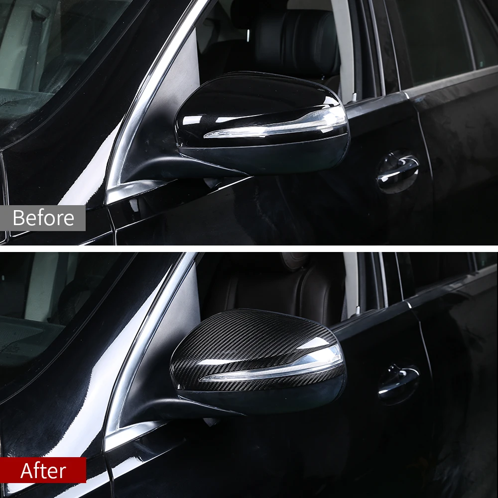 Rear mirror trim For Mercedes gle w167 V167 gls w167 x167 gle carbon gle 2020 gle 350/amg 450 500e amg exterior accessories