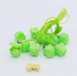 10pcs Green 5 шт. пластиковая детская коробка для хранения зубов сохранить молоко зубы сбора зубов Органайзер мини зуб Коробка милый детский сувенир - Цвет: 10pcs Green