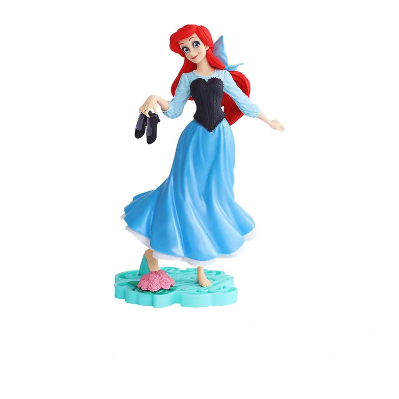 Hasbro disney Princess украшения-игрушка Ариэль Белль супер милые Цифры Куклы детская коллекция подарки игрушки