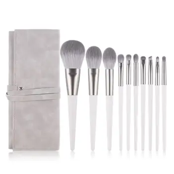 

10pcs Makeup Brushes Powder Foundation Eyeshadow Eyeliner Lip Brush Set Tool