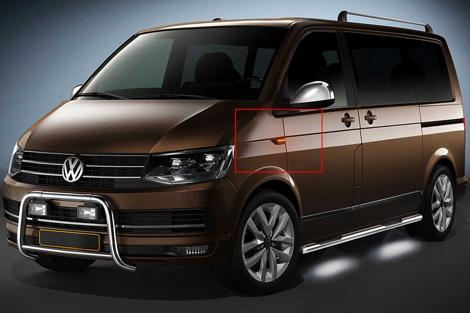 L+ R Янтарный светодиодный светильник с боковым маркером для VW T6 Transporter Caravelle
