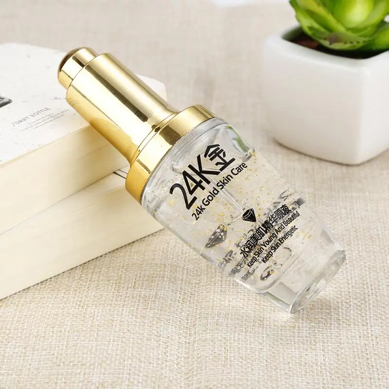 24K Gold Hyaluronic Acid Face Whitening Moisturizer Essence Serum Anti Wrinkle Aging Firming Lift Collagen Skin Care TSLM1