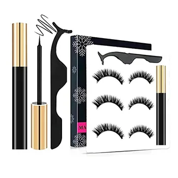 

Magnetic Eyelashes Eyeliner Eyelash Curler Set 5 Magnet Magnetic Sale Magnetic With False Long Hot Natural Eyelashes Eyelin S6C7