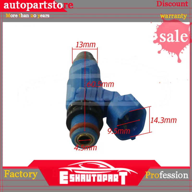 4 шт. Форсунка топливной форсунки для автомобилей Mitsubishi Mazda OEM INP-772 INP772
