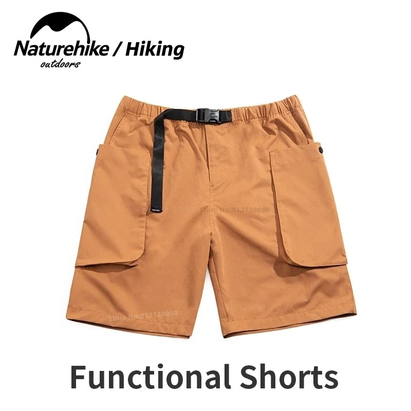Naturehike pantalones cortos para senderismo ocio al aire libre para hombre, petos con bolsillos grandes, holgados e informales, ajustables|Pantalones cortos de senderismo| - AliExpress