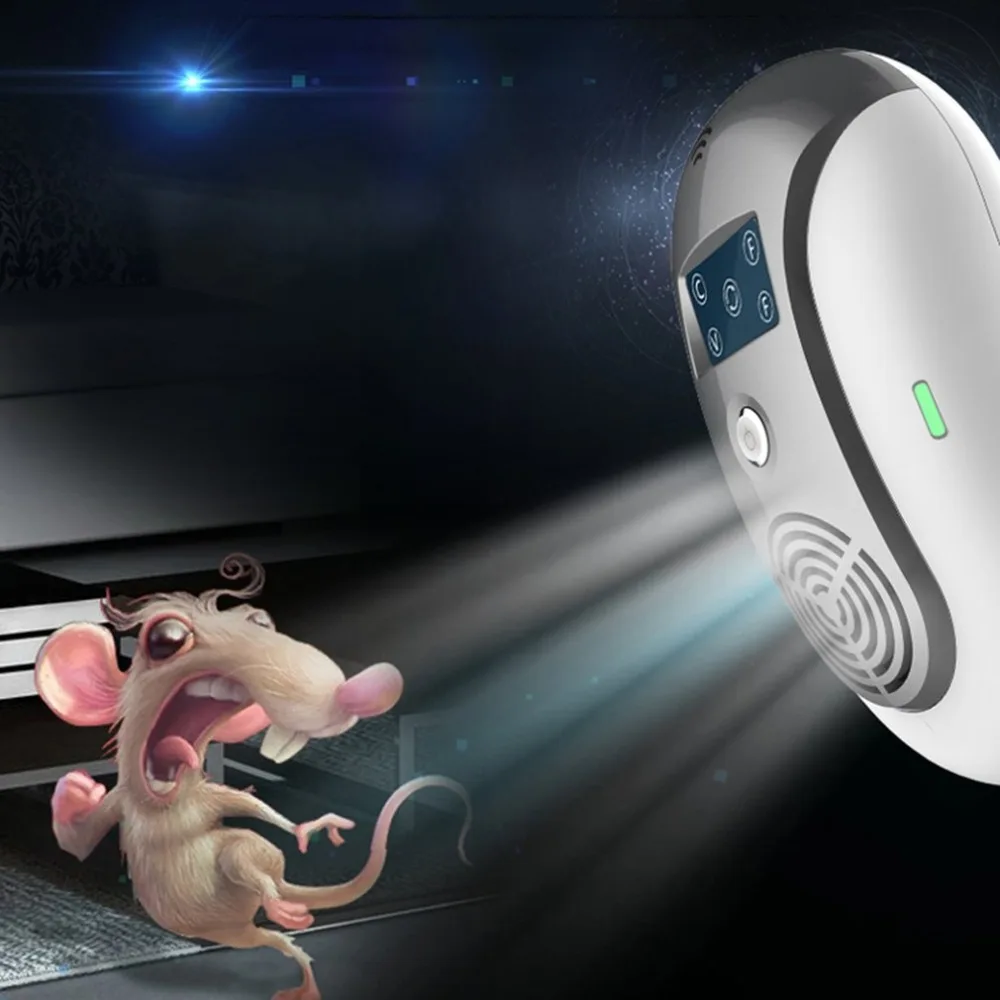 

Electric Ultrasonic Mosquito Repellent useful Fly &Mosquito Killer Insect Eliminator For Indoor&Outdoor Use