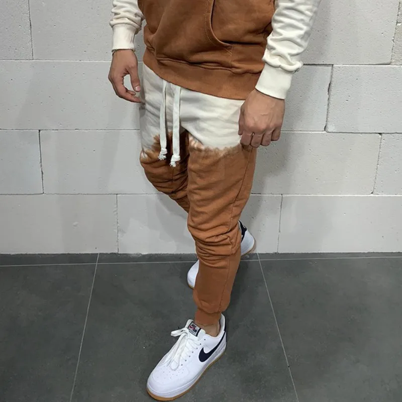 black sweatpants MARKA KRALI Mens Pants Men Jogger Men Luxury Pants Custom Print Pants Gradient Trouser Dressy Joggers Grey Sweatpants brown sweatpants Sweatpants