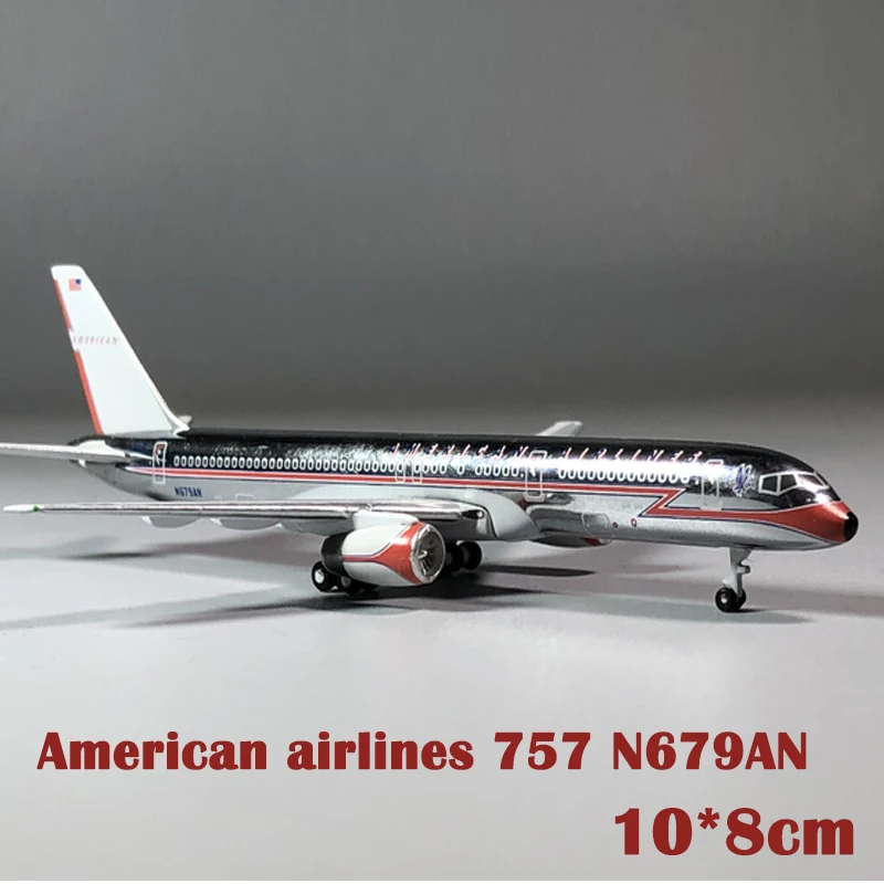 1:500, оригинальная посылка, турецкий воздушный Boeing 737, TC-SUB, пассажирский самолет, статический дисплей, литая под давлением модель, Студенческая Подарочная коллекция - Цвет: USA 757 N679AN