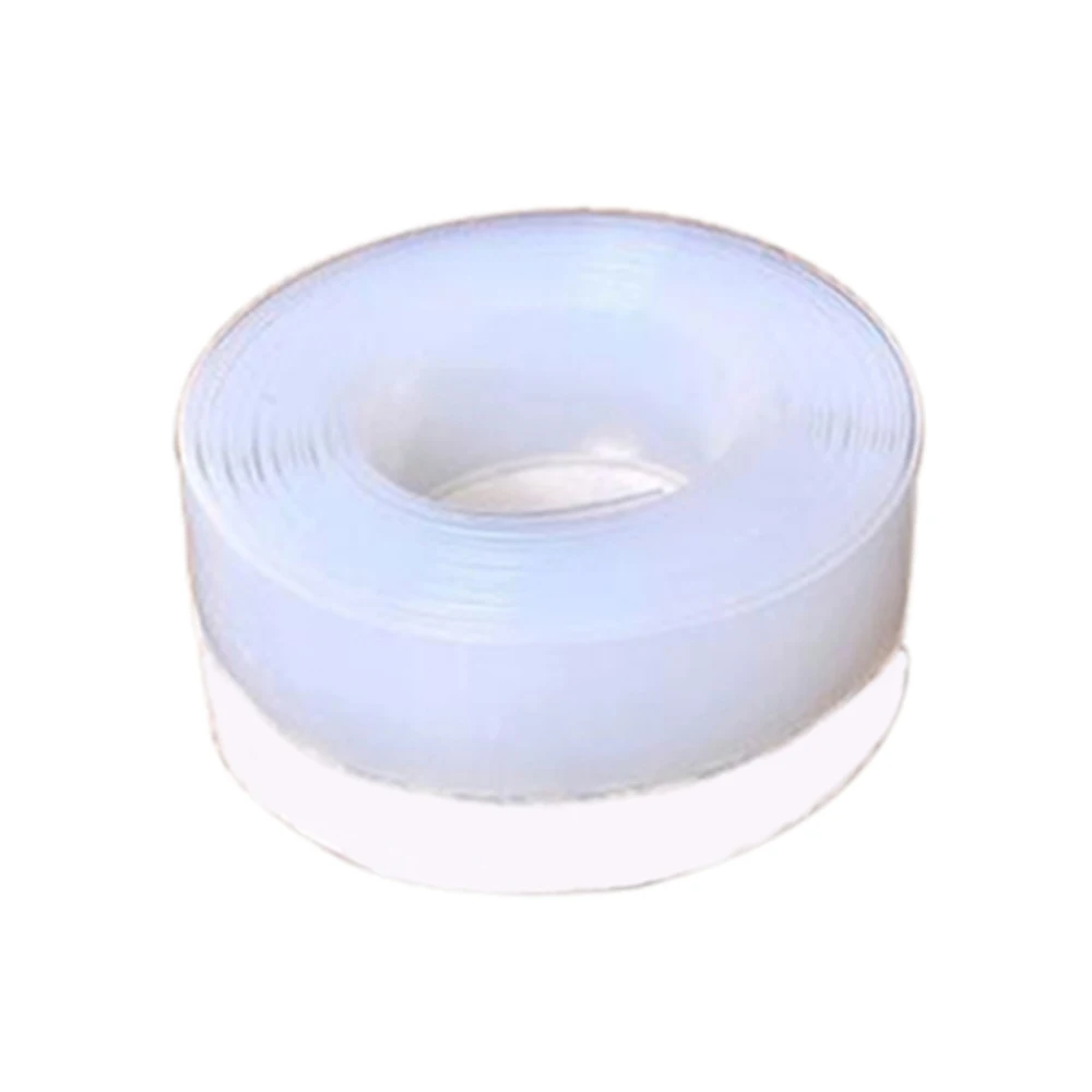 bottom sealing strip self adhered door window sound insulation anti vibration Bedroom glass door moving soundproof tape - Цвет: Half transparent