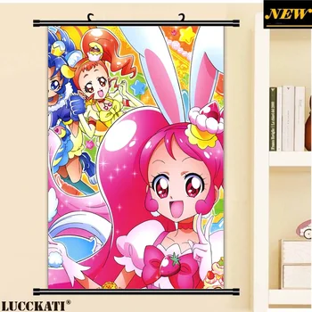 

LUCCKATI Pretty Cure Kirakira Precure A La Mode loli lolita dress animal ears anime cartoon wall scroll poster canvas painting