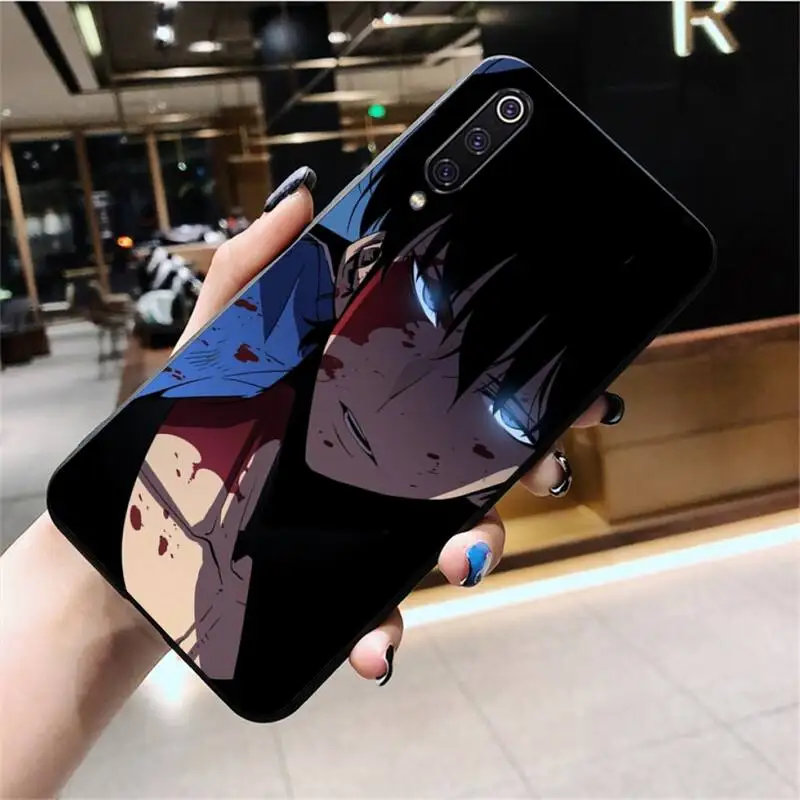 Anime Solo San Bằng Sung Jin Woo Khách Hàng Điện Thoại Ốp Lưng Cho Huawei Nova 6se 7 7pro 7se Danh Dự 7A 8A 7C prime2019 huawei pu case