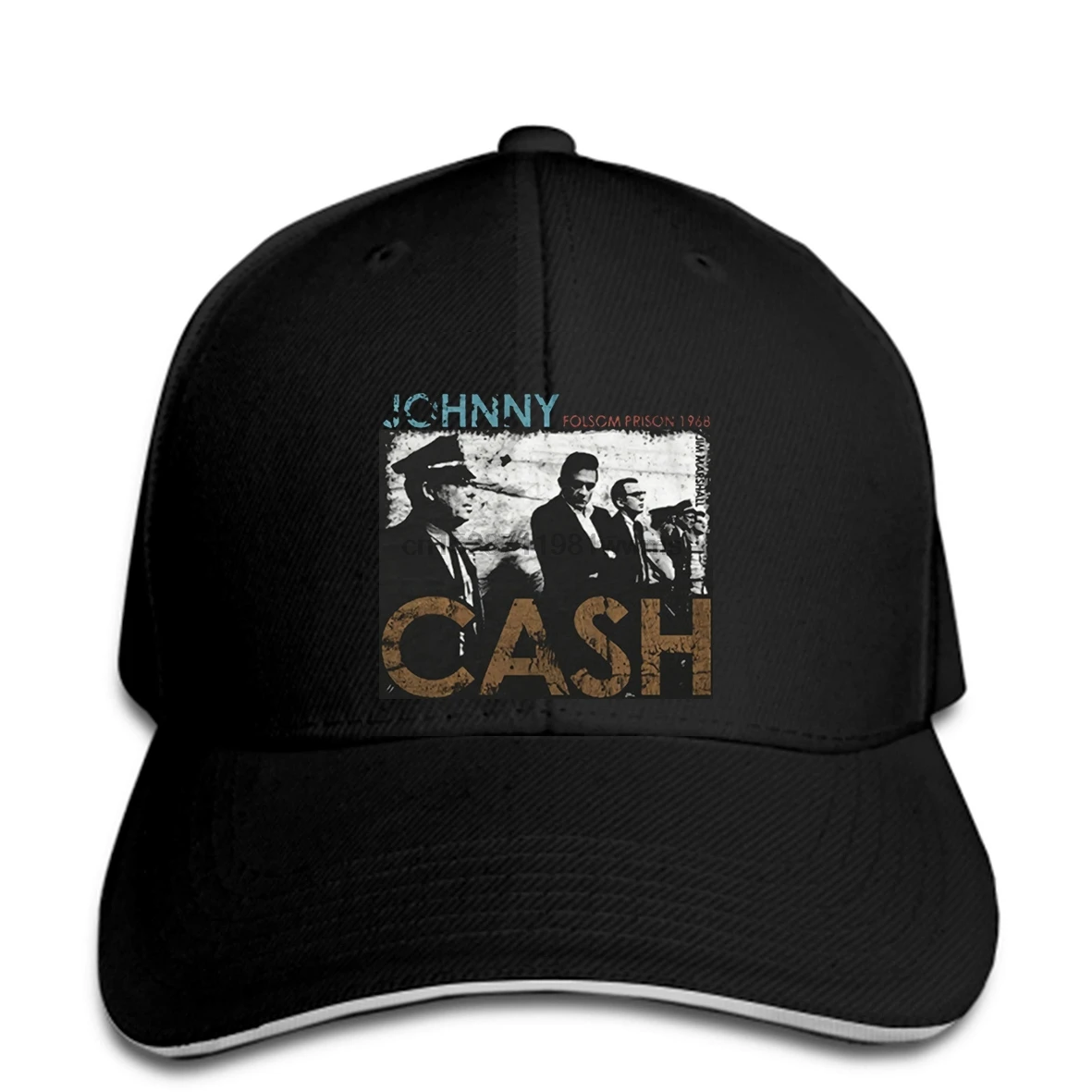 Винтажная бейсбольная кепка с надписью «Johnny Cash M nner Sicherheit», бейсбольная кепка «Schwarz Druck», бейсболка в стиле Харадзюку «Kurzarm M nner», Кепка с козырьком