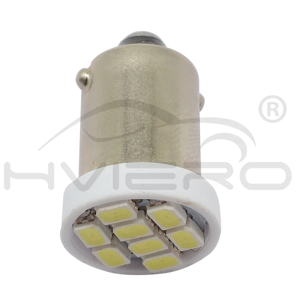 Hviero White T11 Ba9s Car Led 1206 8smd Reading Bulbs T4w Festoon Dome Door Light Signal Lamps Plate Led DC 12V Turn Light Tail Lamp