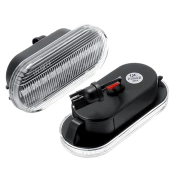

1 Pair LED Dynamic Day Light Side Marker Indicator Signal Lamp For VW MK4 Jette Bora Golf 3 4 Lupo Passat 3B 3BG Polo 6N 6N2 9N