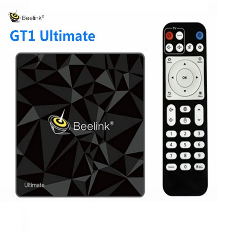 Beelink GT1 Ultimate tv Box Amlogic S912 Восьмиядерный процессор телеприставка медиаплеер Android 7,1 Bluetooth 3G 32G 2,4G+ 5,8G двойной WiFi
