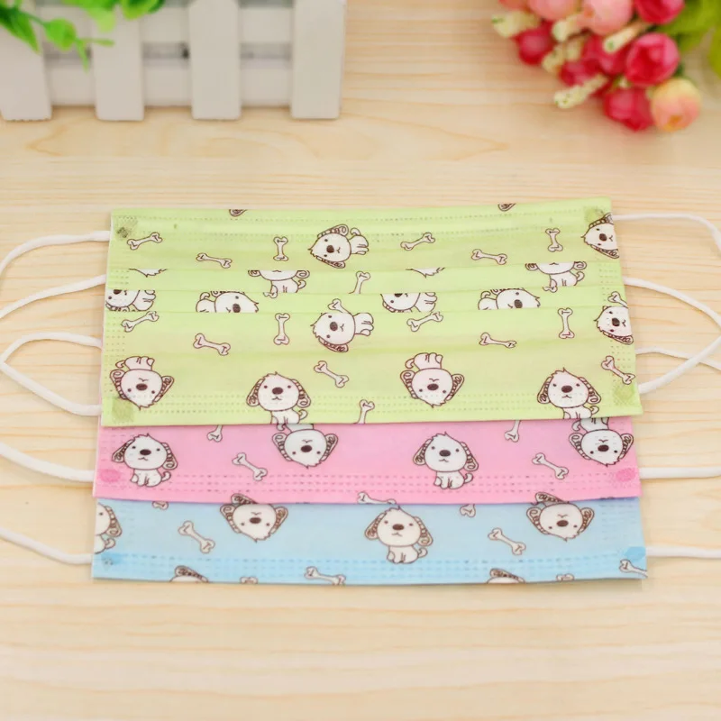 

10pcs/pack Non Woven Disposable Face Mask 3 Layer Dust Mask Women Men Kids Child Students Dust Mask Workplace Safety Supplies