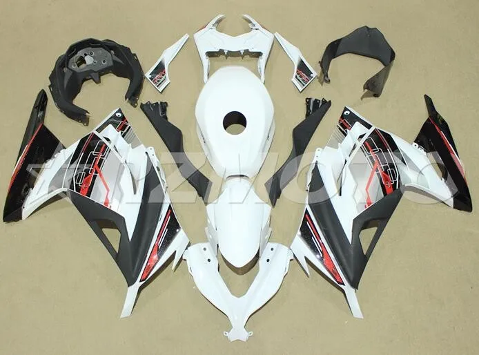 Впрыска ABS Обтекатели комплект добавить бак Крышка для Kawasaki ninja 300 2013- EX300 EX300R 13, 14, 15, 16, 17, прохладный стиль