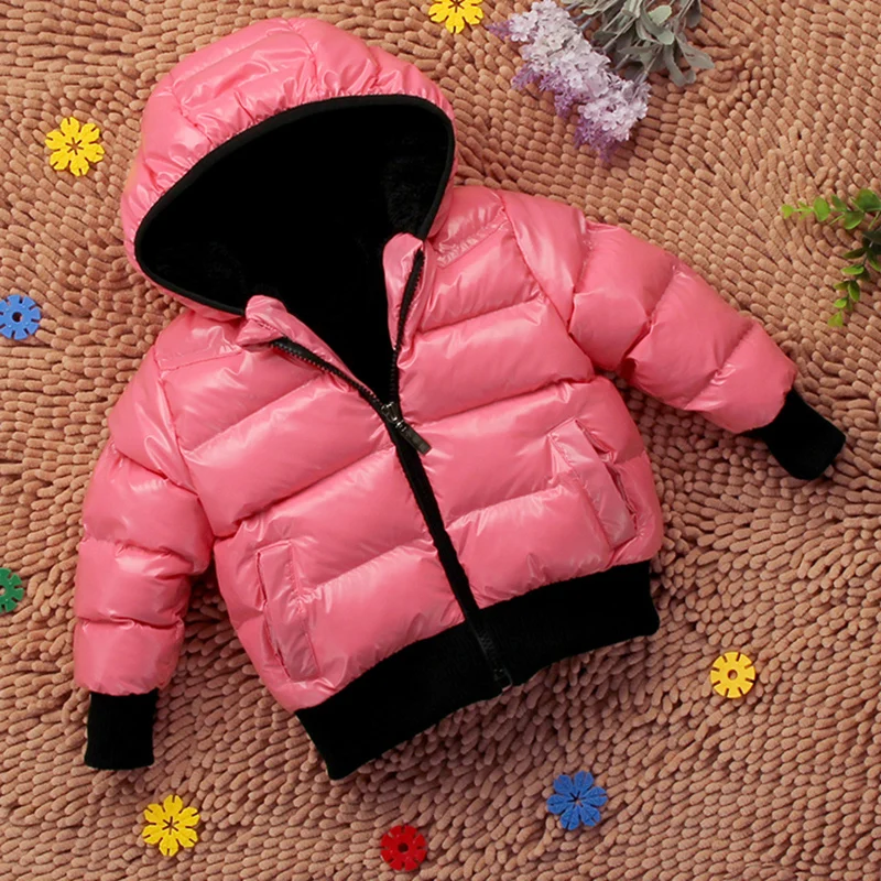 meninos meninas crianças unisex inverno grosso casaco