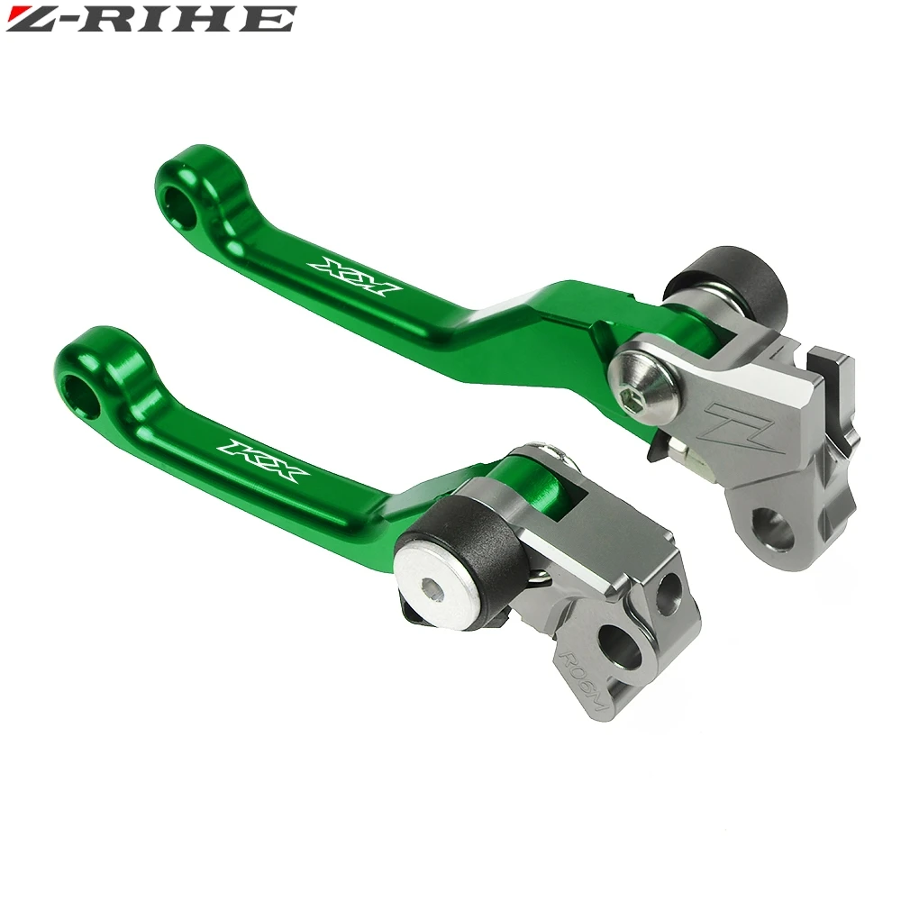 Мотоциклетный тормоз сцепления Сводные Рычаги Для Kawasaki KX65 KX85 KX125 KX250 KX250F KX450F Байк велосипед, способный преодолевать Броды для KX 65 85 125 250 250F 450F F