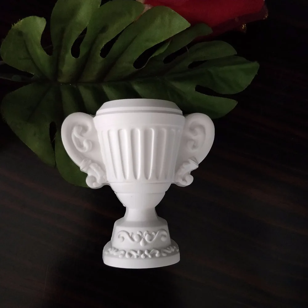 DIY 3D Кубок чемпиона, силиконовая форма для украшения торта, пластырь, керамическая глина, ремесло, полимерная глина, силиконовые формы