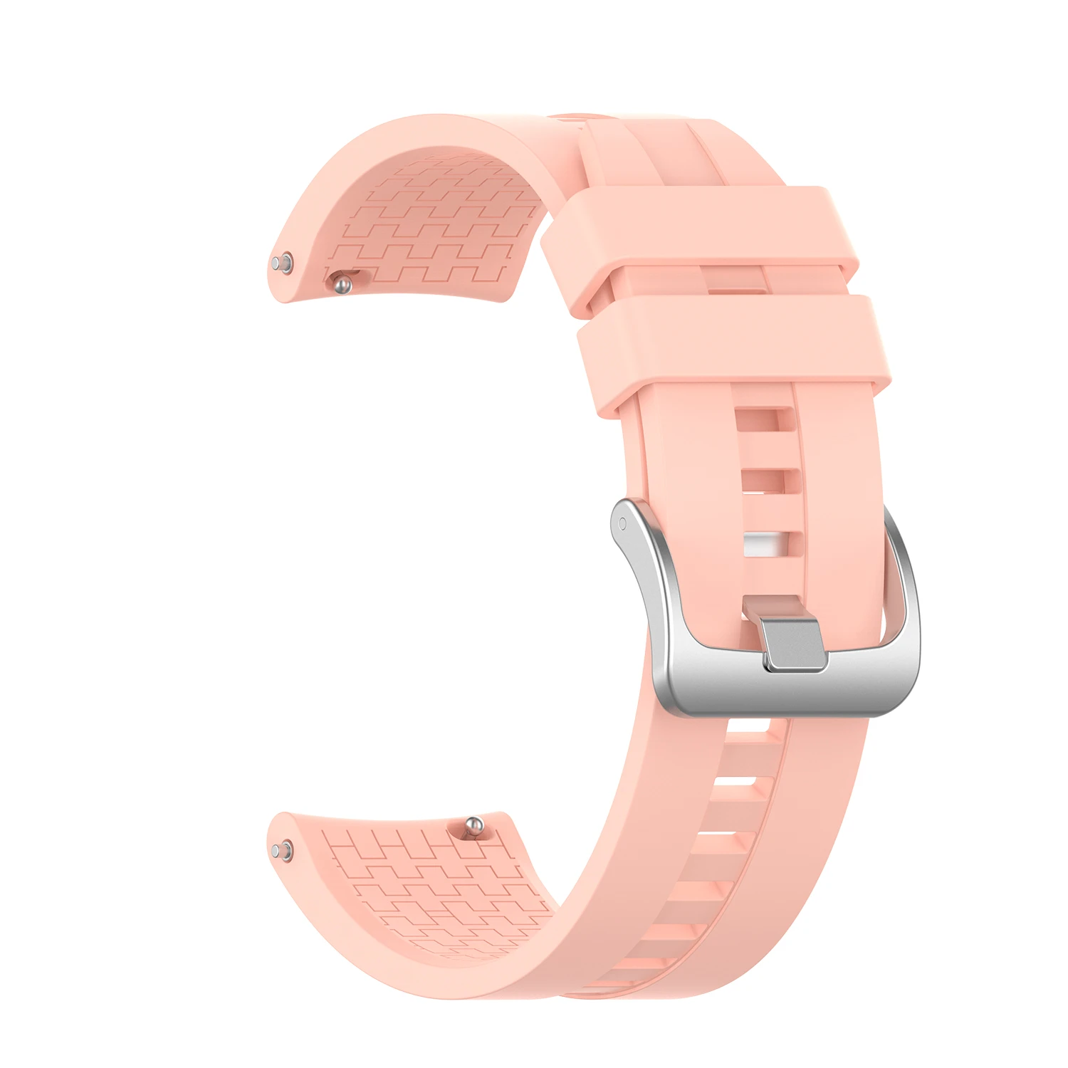 pink Сменные аксессуары для наручных часов для huawei Watch GT 46 мм официальный силиконовый ремешок универсальный дисплей ширина 22 мм - Цвет: pink