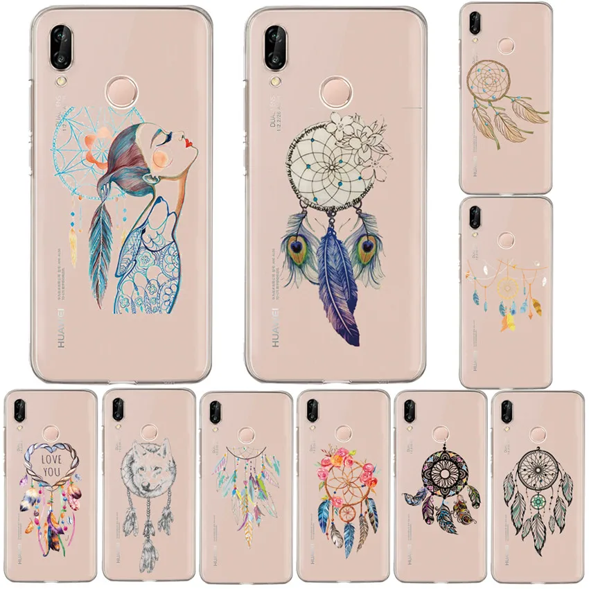 Ловец снов DC для Huawei p20 Pro P20 Lite P30 P9 P8 P10 Honor 8X 9X 10 20i чехол Etui Funda Capa Shell Capinha с рисунком |