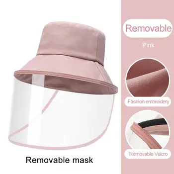 

Anti-spray Hat Traveling Eye Protection Fisherman Hat Outdoor Removable Basin Cap Sun Protection Windproof Cycling Protect Hat