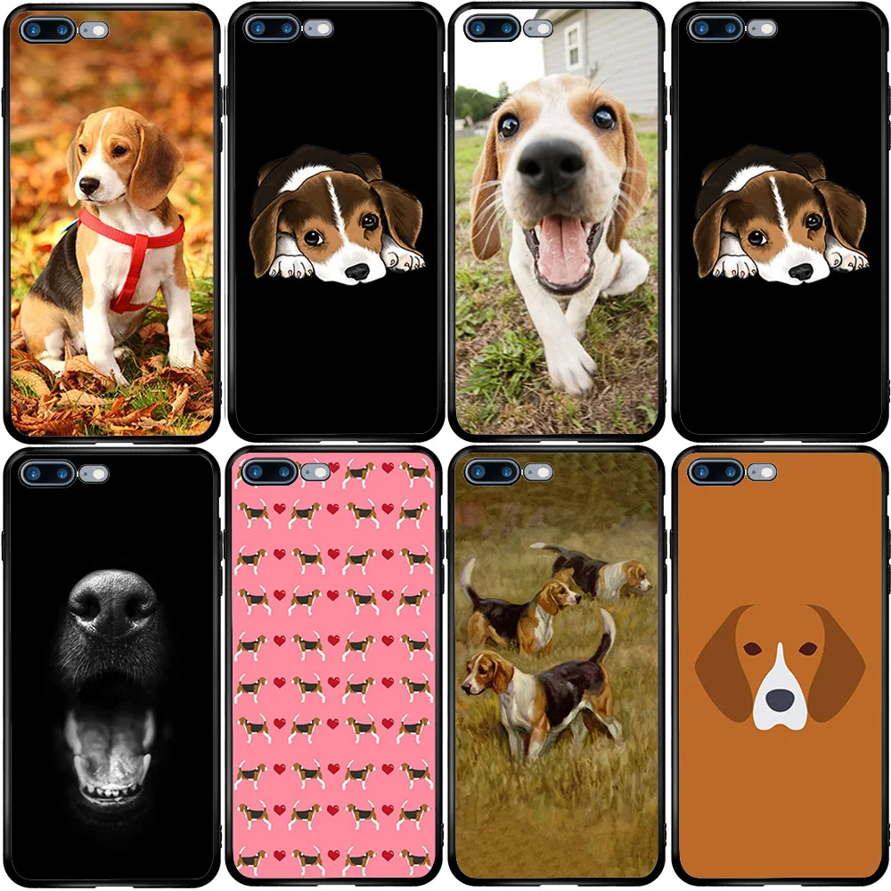 Чехол для iPhone 5 5s SE 2020 6 6S 7 8 XS XR 11 12 Oneplus 3 5T 6T 7T Pro Max Plus I love my Beagle Dogs | Мобильные