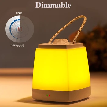 

Portable Desk Lamp Baby Night Light Led Lamp Battery USB Charging Home Decor Bedside Light For Children Nursing Baby