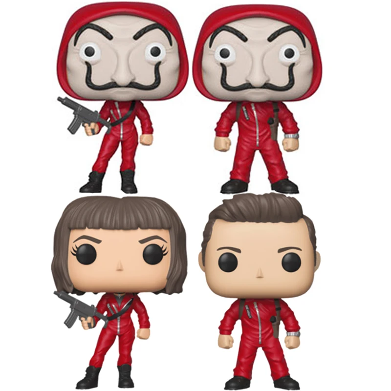 Экшн-фигурка funko pop Дом из бумаги #741 Токио #743 Берлинский Чейз эксклюзивная