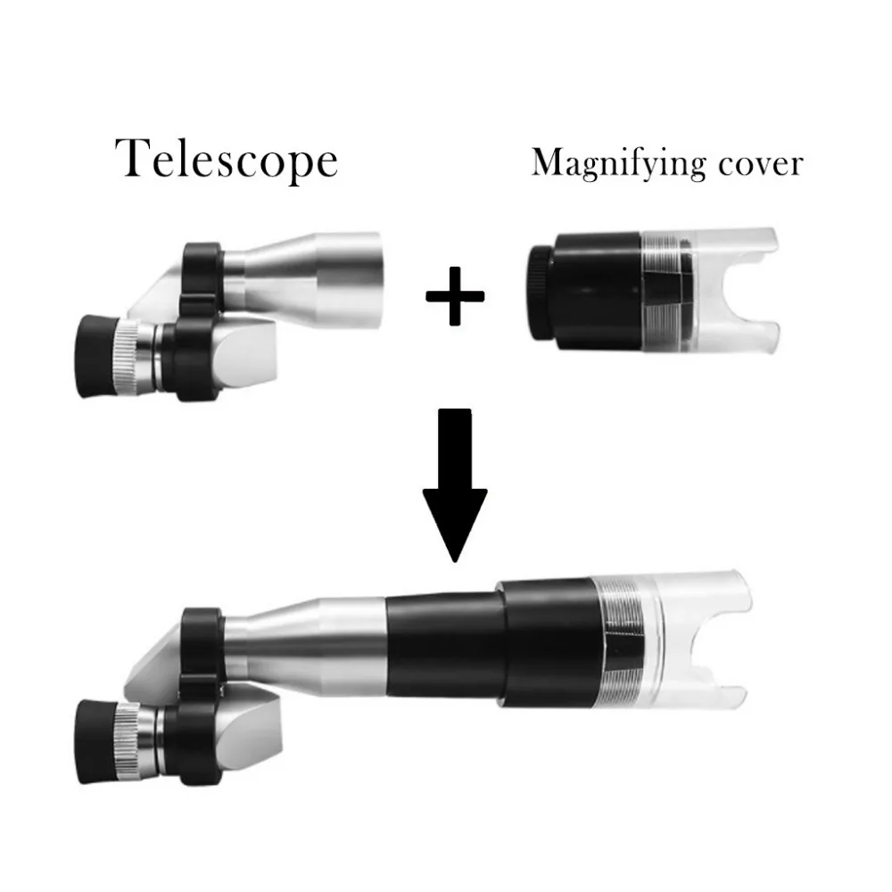 Подарок Teleskop Telescopio Мини Монокуляр телескоп Кемпинг Туризм 8X20 угловой низкий светильник ночного видения Карманный телескоп Лидер продаж#5