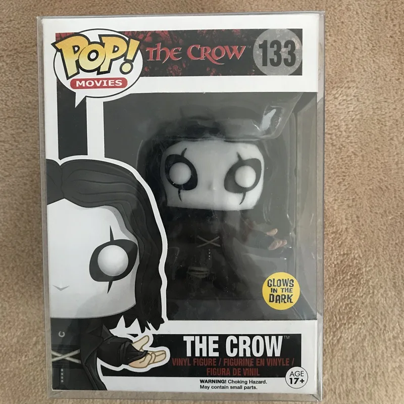 Эксклюзивный официальный Funko pop The Crow светится в темноте Виниловая | Игровые фигурки и трансформеры -4000731188209