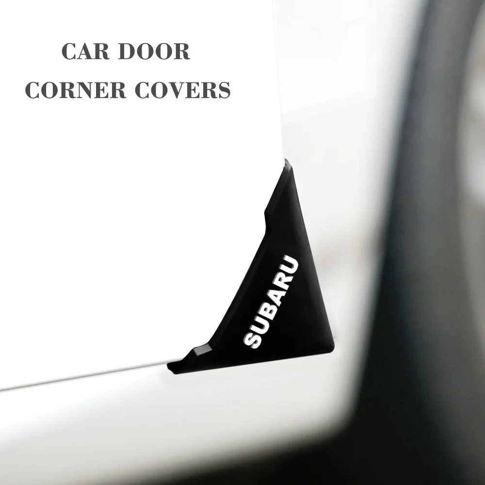 

2PCS Car Door Corner Cover Bumper Protector Anti-Scratch Sticker For SUBARU FORESTER OUTBACK XV BRZ Impreza STI LEGACY WRX WRC