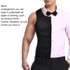 2022 Men Slimming Body Shaper Tummy Shaper Vest Slimming Underwear Corset Waist Muscle Girdle Shirt Fat Burn ► Photo 2/6