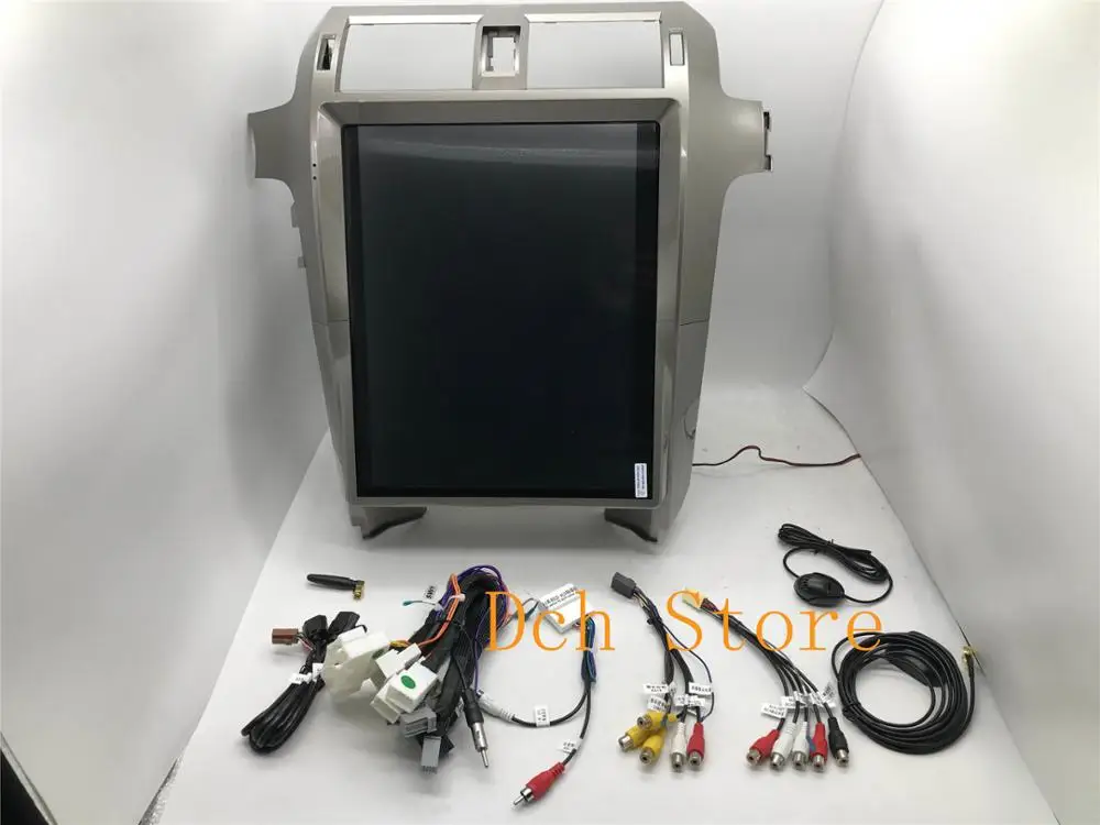 15 дюймов tesla style Android 9 0 PX6 автомобильный DVD GPS навигатор для lexus GX GX400 GX460 2010 2018 радио