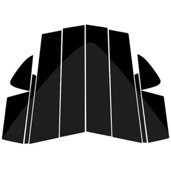 

10Pcs Window Pillar Posts Trim Cover Molding for Mazda 6 Atenza 2014-2018 Middle BC Column Sticker for MAZDA 6 Strip