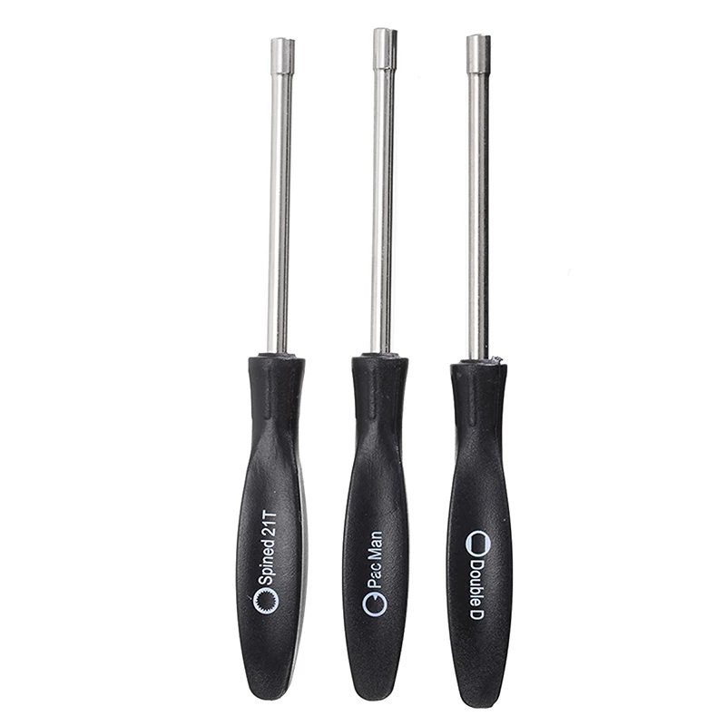 3pcs Splined Carburetor Adjusting Craftsman Tool Alloy Steel Auto