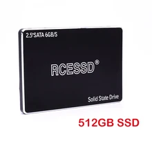 RCESSD металлический SSD 512 ГБ 2,5 дюйма SATA III HDD жесткий диск HD SSD ноутбук PC 120 ГБ 240 ГБ 480 ГБ Внутренний твердотельный накопитель