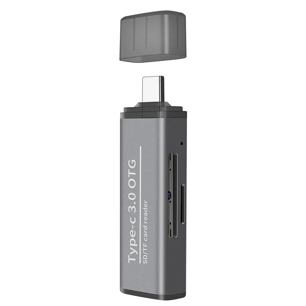 Usb type C высокоскоростной TF SD кард-ридер USB 3,0 OTG адаптер SDHC SDXC MMC кардридер Micro SD/TF CF MS Microsd считыватели