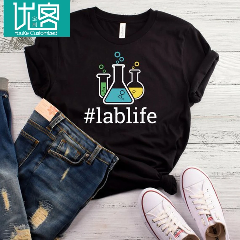 

Lablife T-Shirt Lab Tech Shirt Funny Medical Technician Gift Med Week Tshirt Funny Quote Laboratory Technician T-Shirt