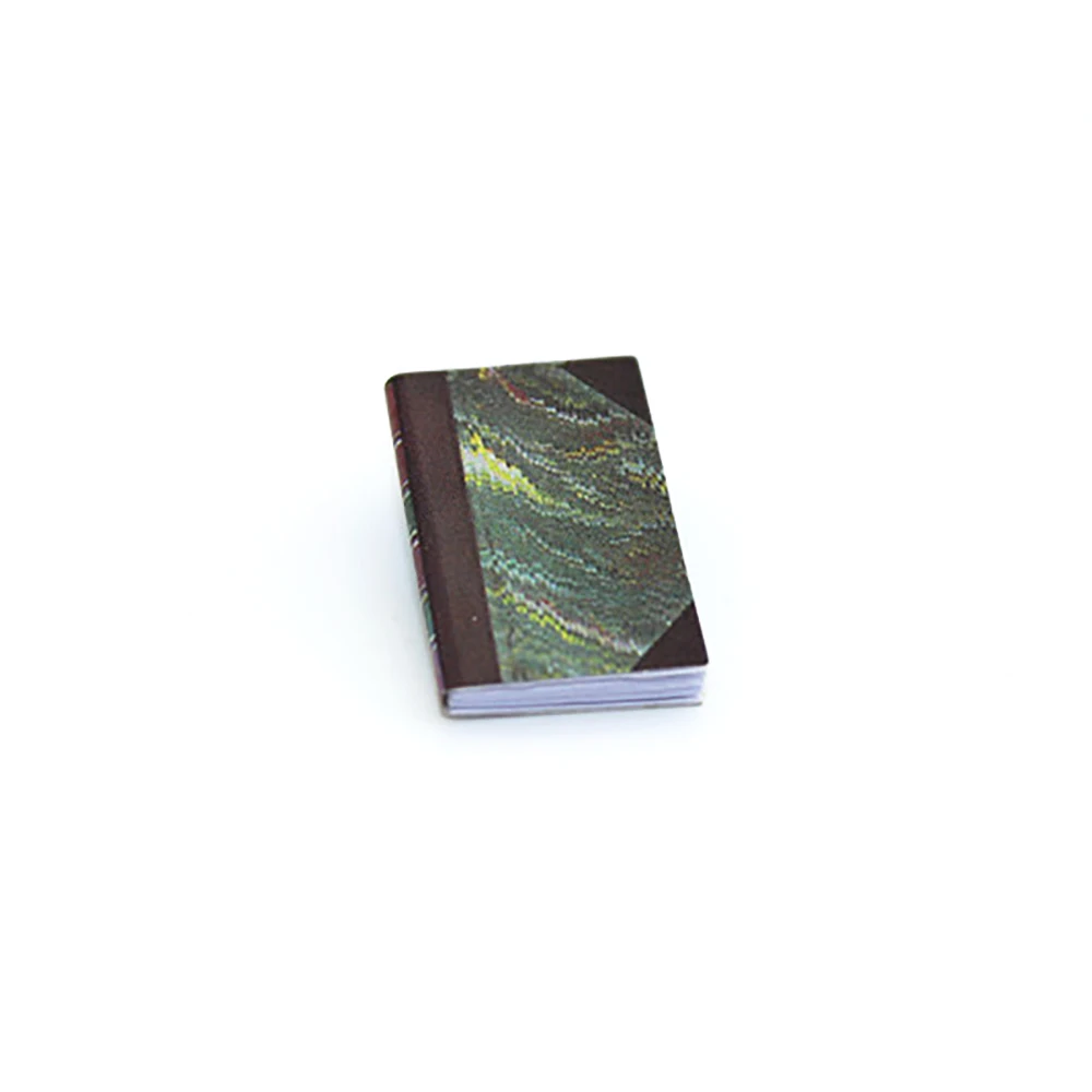 4 шт. 1/12 кукольный домик Миниатюрные аксессуары мини книги имитация ноутбука