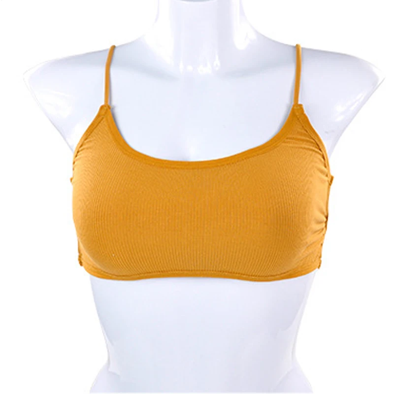 WANAYOU Cross Back Sports Bra Women, Sexy Beauty Back Fitness Yoga Bra, Breathable Thin Shoulder Strap Running Sports Bra