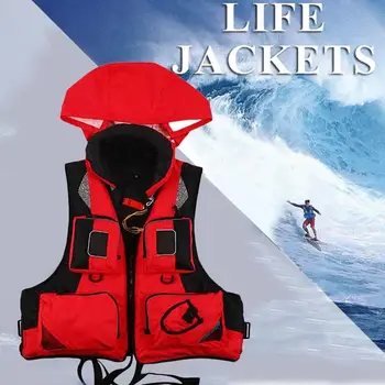 

Outdoor New Life Jacket Fishing Vest For Water Sports Kayak Survival Swimwear