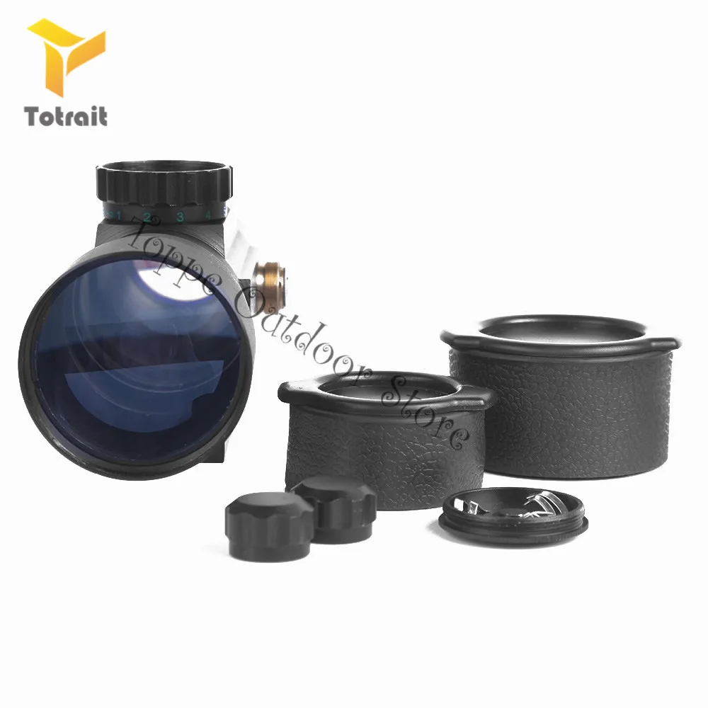 TOtrait открытый 3X44 красный зеленый точечный прицел тактическая Оптика прицел красный точечный прицел для охоты винтовка Воздушный пистолет прицелы