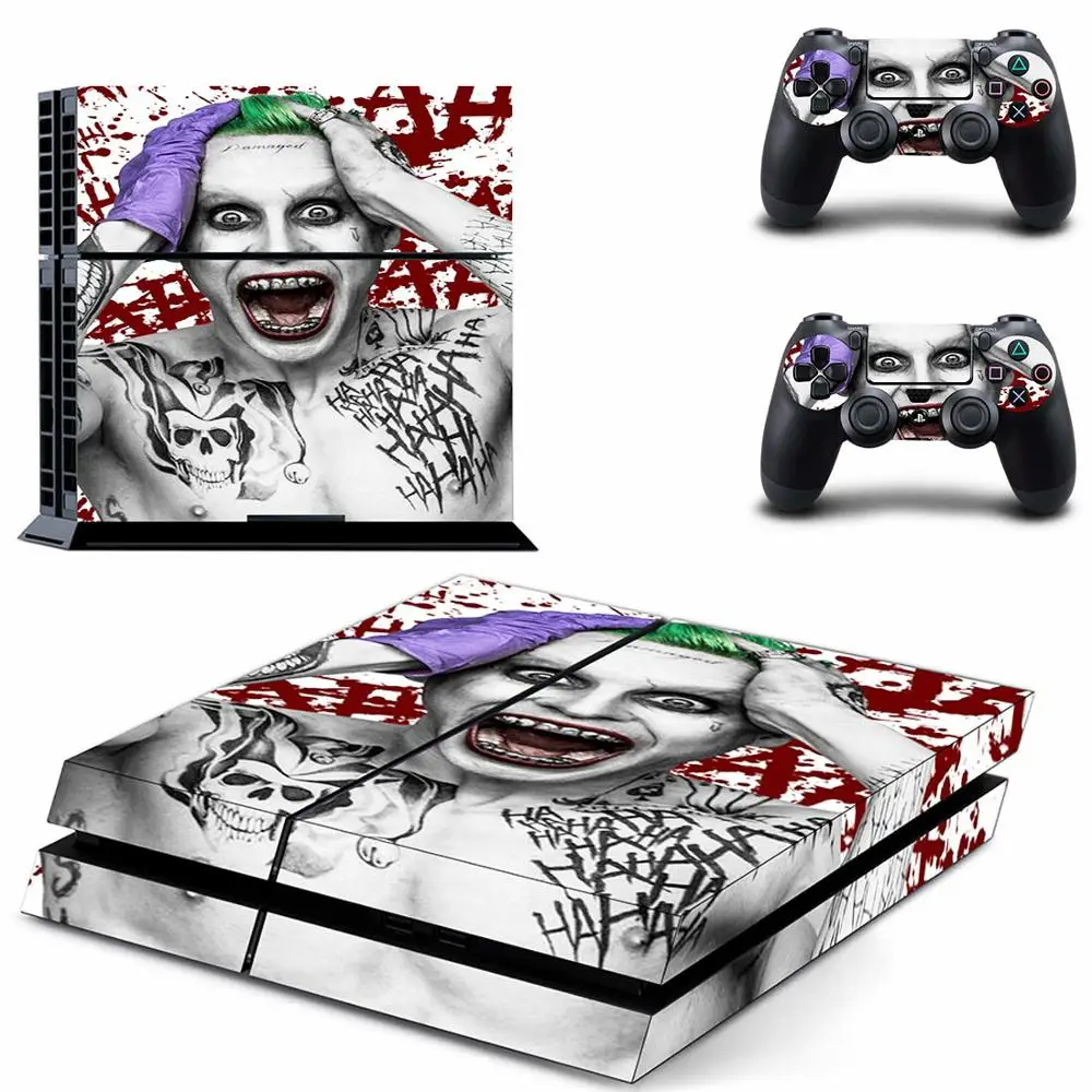 GYTM2785 DC Джокер PS4 Кожа Наклейка виниловая для консоли Playstation 4 и контроллеров PS4 Кожа Наклейка - Цвет: GYTM2785