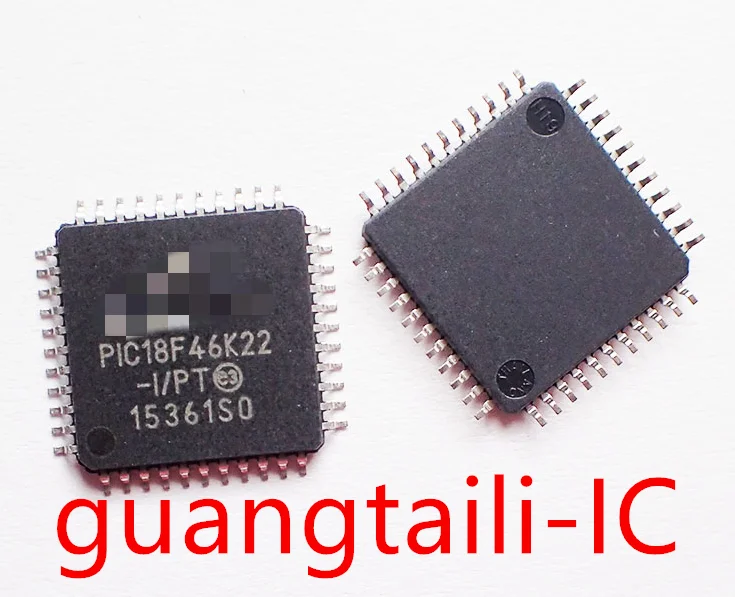 5 шт. PIC18F46K22-I/PT PIC18F46K22 18F46K22 QFP-44 MCU контроллер Новые оригинальные запчасти