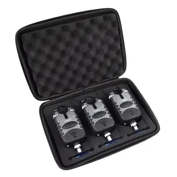 

1 Set Fishing Alarm and Wiggler LED Waterproof Set Throwing Sea Rod Bite Hook Alarms Wigglers D5BA