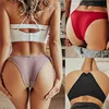 3 pièces/ensemble coton Lingerie culotte Sexy sous-vêtements femmes slips Tangas femme caleçon Pantys string culotte Bikini solide 6 couleur ► Photo 3/6