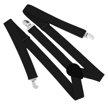 

Adjustable Elasticated Adult Suspender Straps Unisex Women Men Y Shape Elastic Clip-on Suspenders 3 Clip Pants Braces